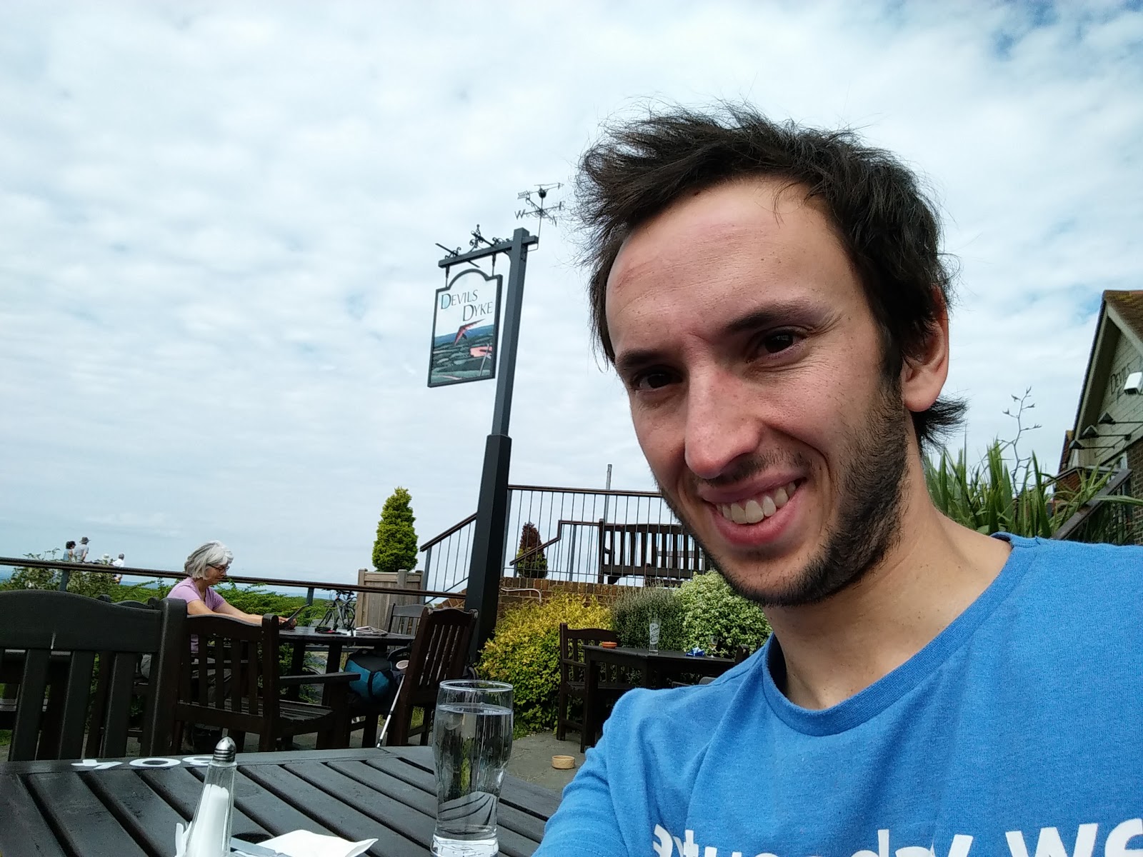 11:45 and the pub wasn't open, so I, like a load of other people, had to wait