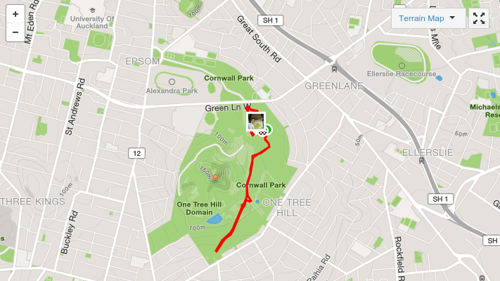 A nice place to start my tour :)