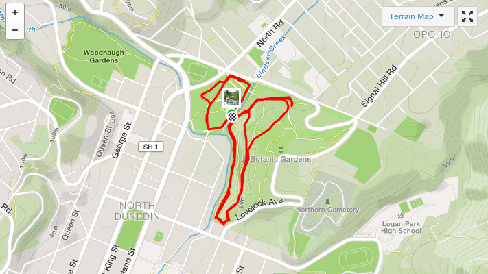 Very confusing, very hilly!