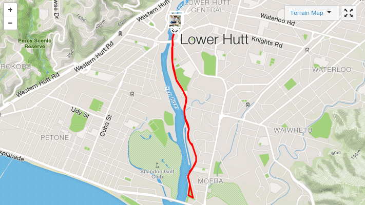 A potentially very windy course