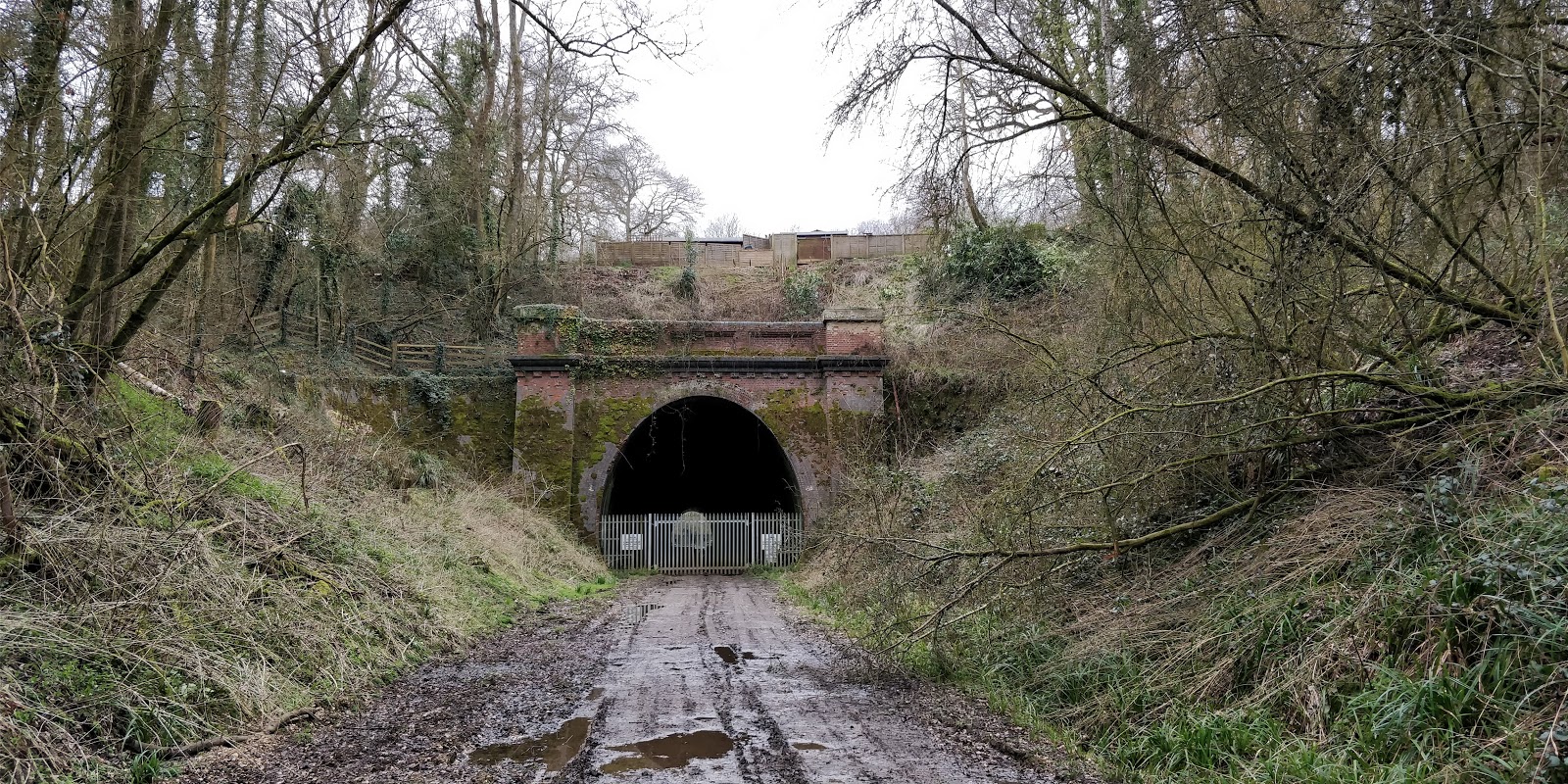 Lywood Tunnel, Eastern Portal